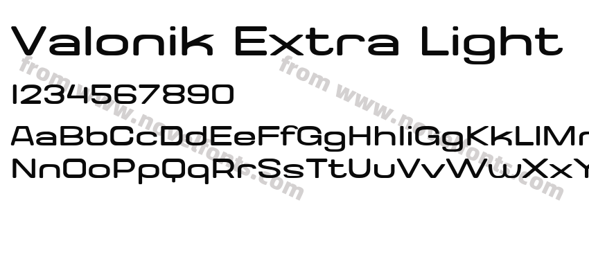 Valonik Extra LightPreview
