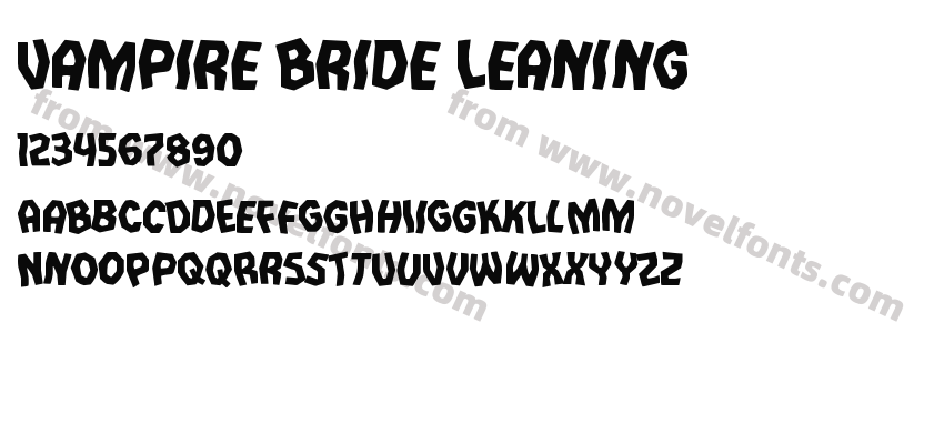 Vampire Bride LeaningPreview