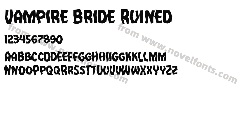 Vampire Bride RuinedPreview