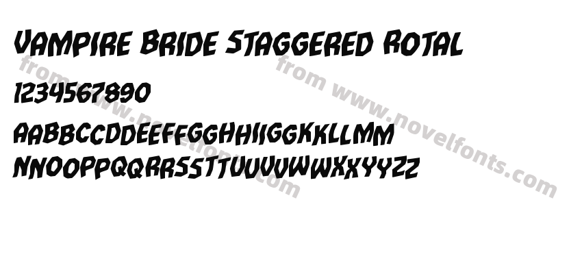 Vampire Bride Staggered RotalPreview