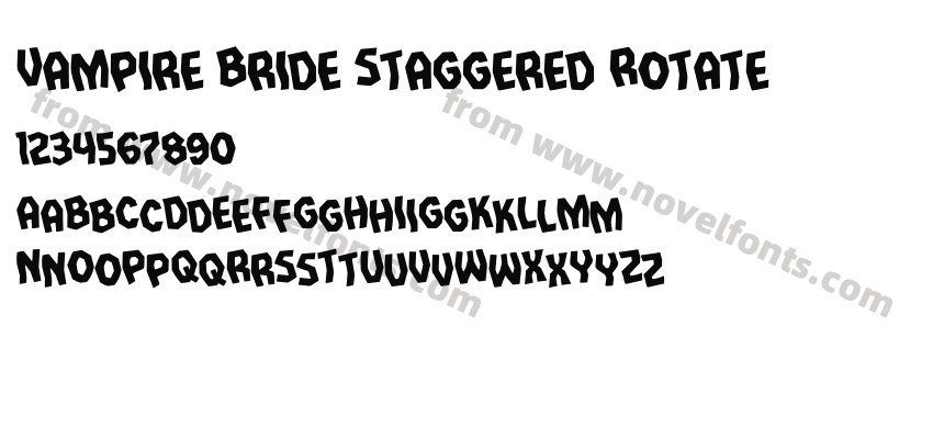 Vampire Bride Staggered RotatePreview