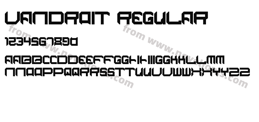 Vandroit RegularPreview