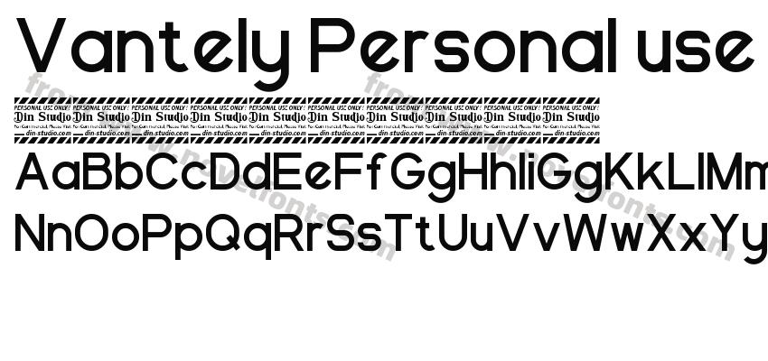 Vantely Personal usePreview