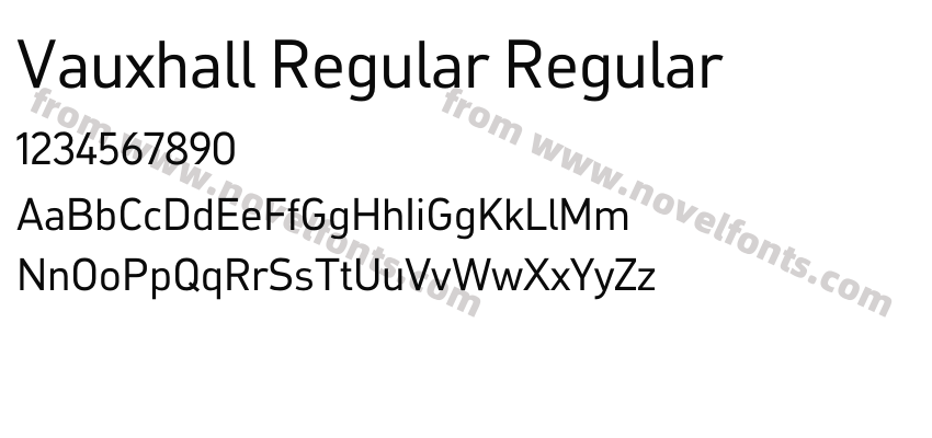 Vauxhall Regular RegularPreview