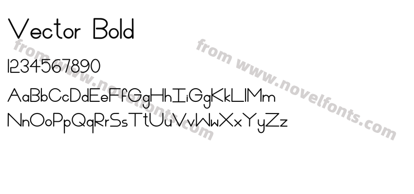 Vector BoldPreview