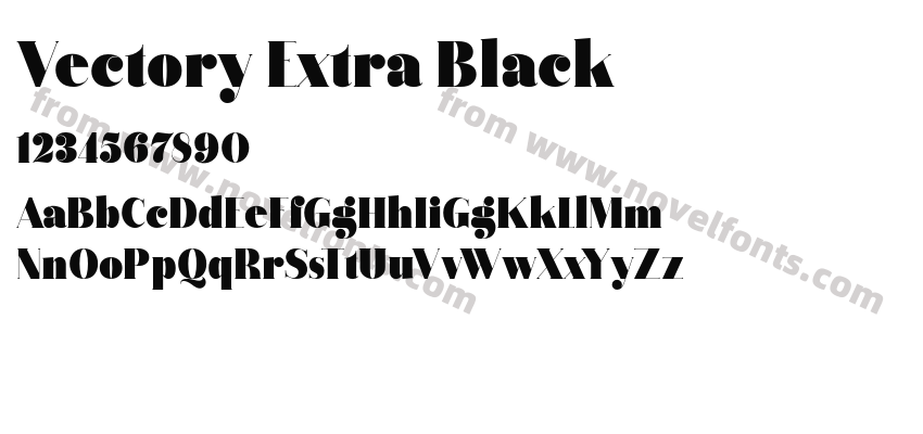 Vectory Extra BlackPreview