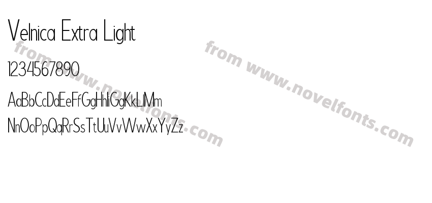 Velnica Extra LightPreview