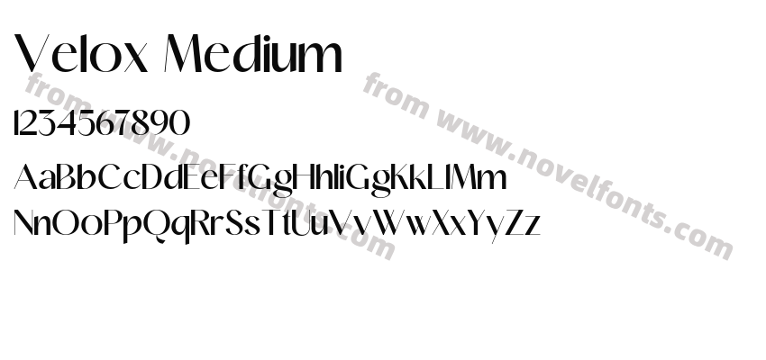 Velox MediumPreview