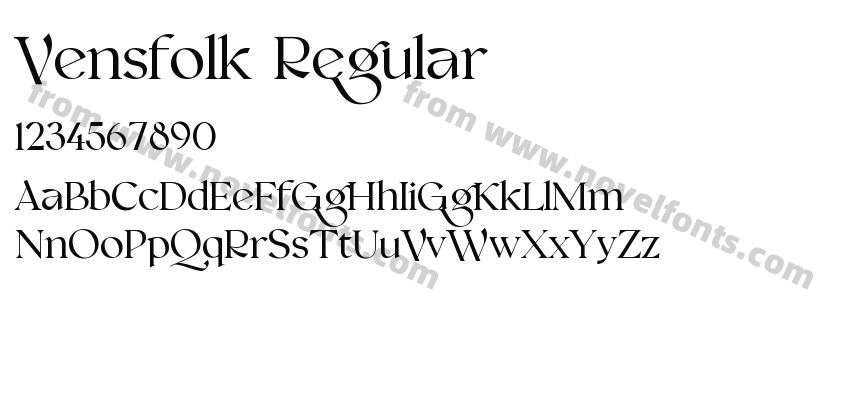 Vensfolk RegularPreview