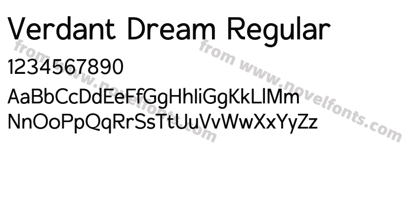 Verdant Dream RegularPreview