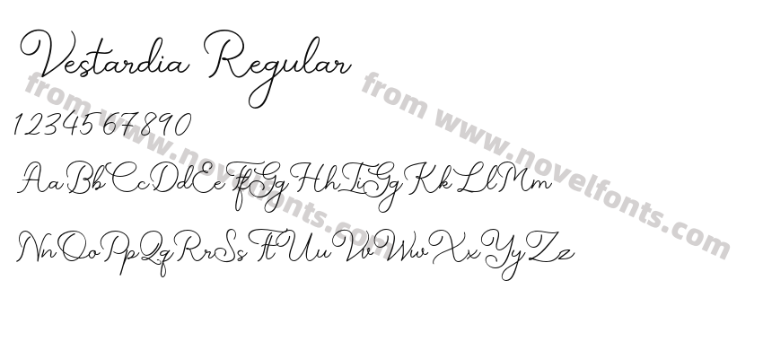 Vestardia RegularPreview