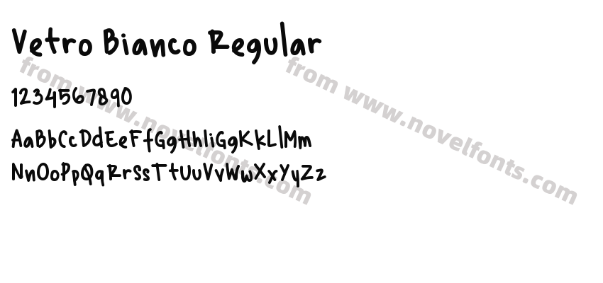 Vetro Bianco RegularPreview
