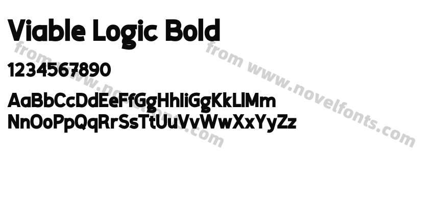 Viable Logic BoldPreview