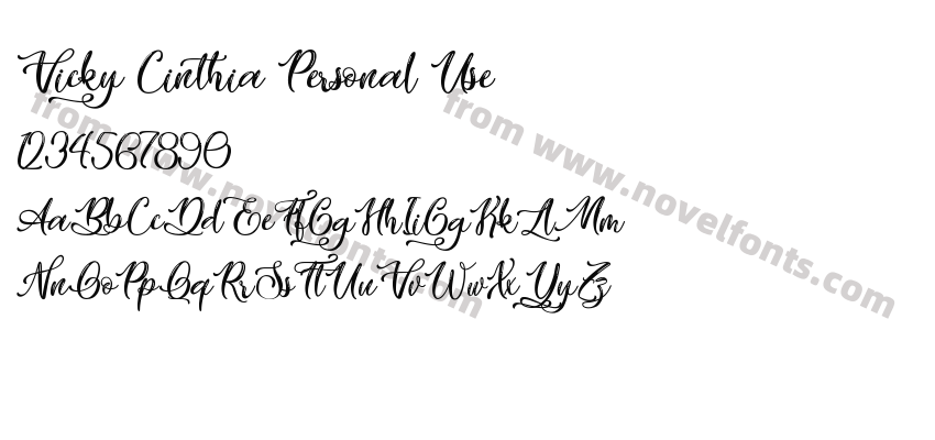 Vicky Cinthia Personal UsePreview