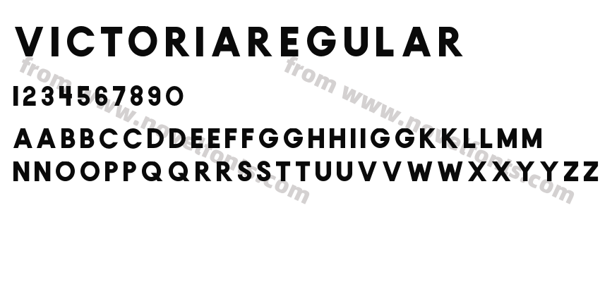 VictoriaREGULARPreview