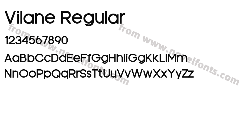 Vilane RegularPreview
