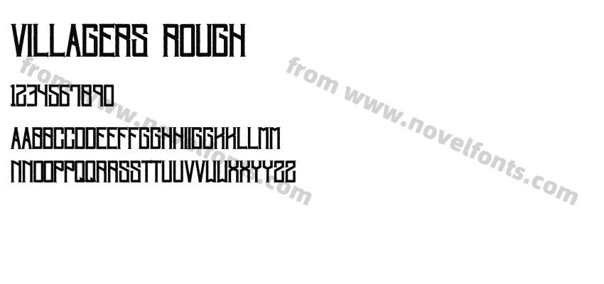 Villagers RoughPreview