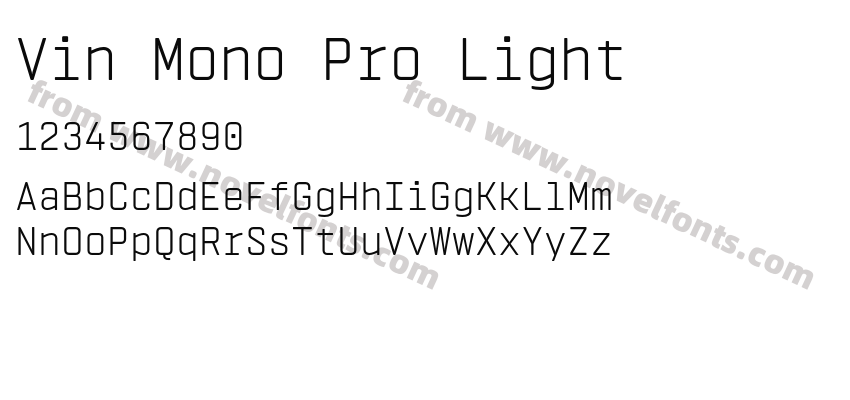 Vin Mono Pro LightPreview