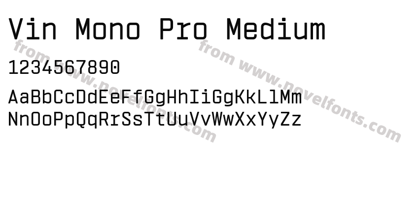 Vin Mono Pro MediumPreview