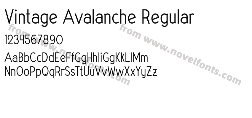 Vintage Avalanche RegularPreview