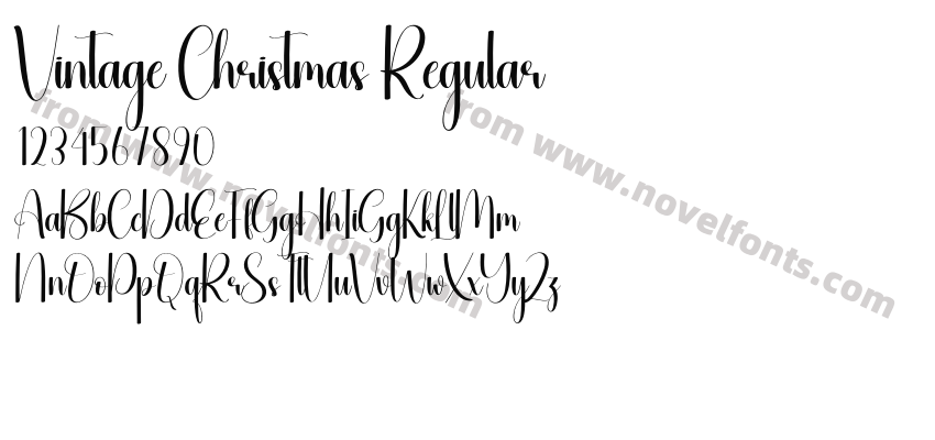 Vintage Christmas RegularPreview