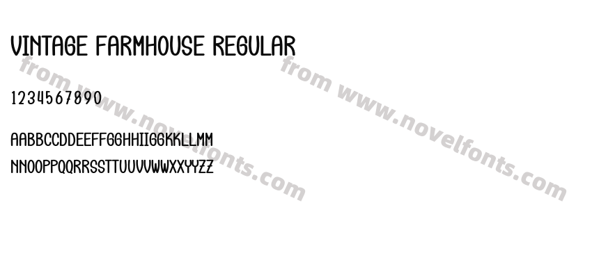 Vintage Farmhouse RegularPreview