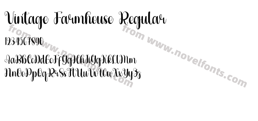 Vintage Farmhouse RegularPreview
