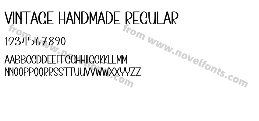 Vintage Handmade RegularPreview