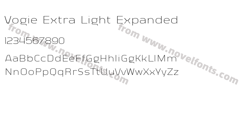 Vogie Extra Light ExpandedPreview