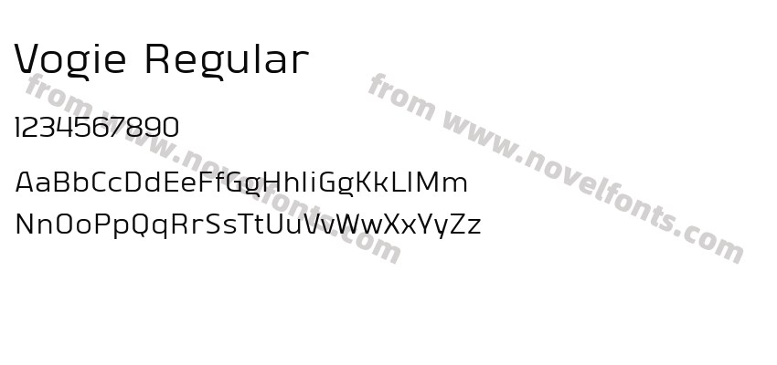 Vogie RegularPreview