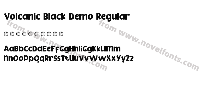 Volcanic Black Demo RegularPreview