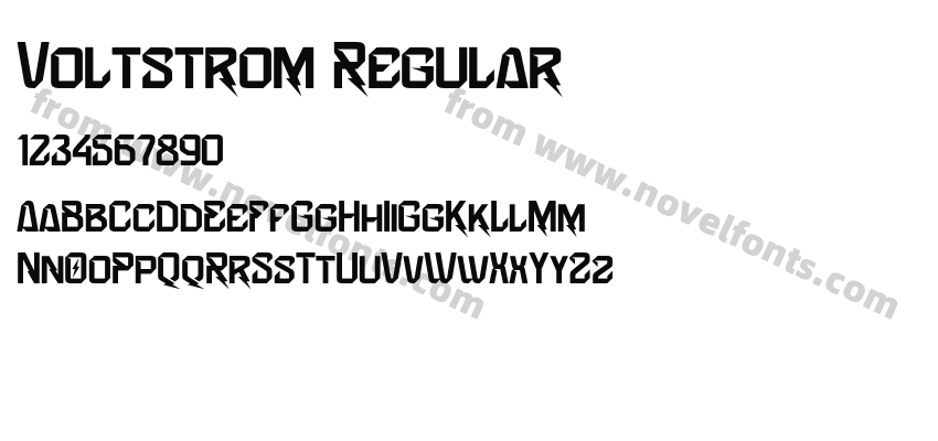 Voltstrom RegularPreview