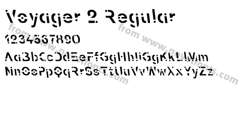 Voyager 2 RegularPreview