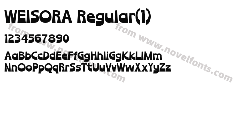 WEISORA RegularPreview