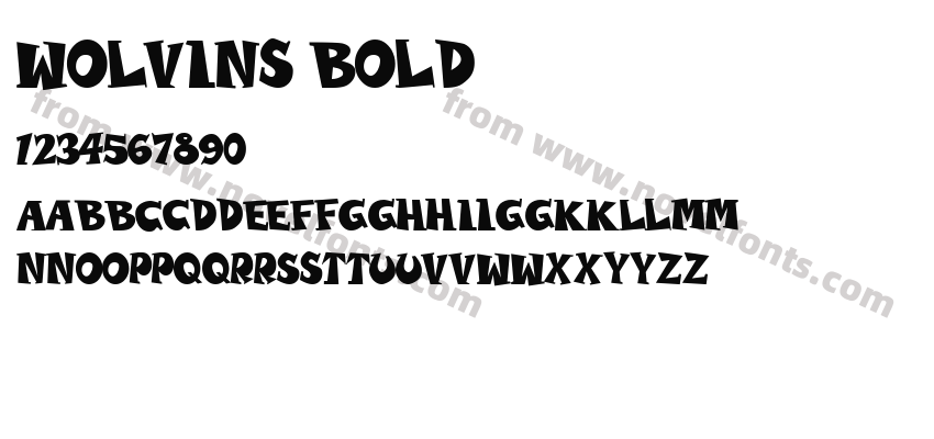 WOLVINS BoldPreview