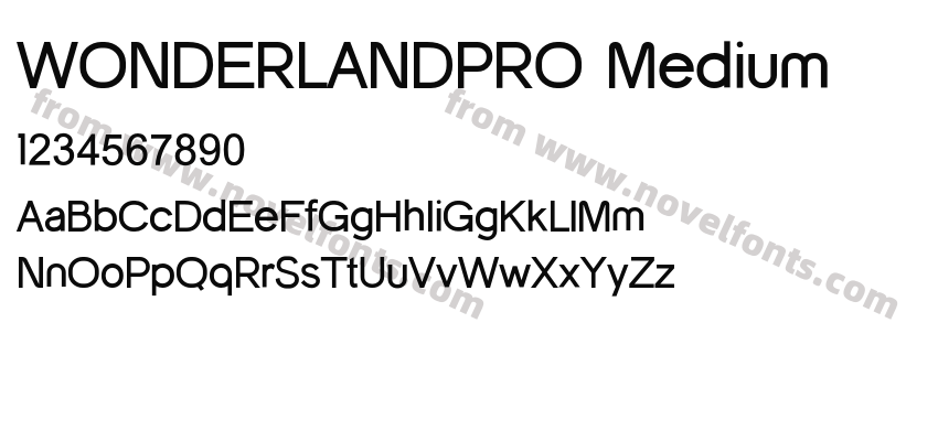 WONDERLANDPRO MediumPreview