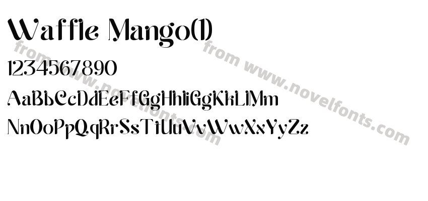 Waffle MangoPreview