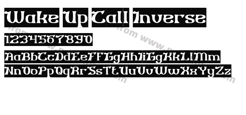 Wake Up Call InversePreview