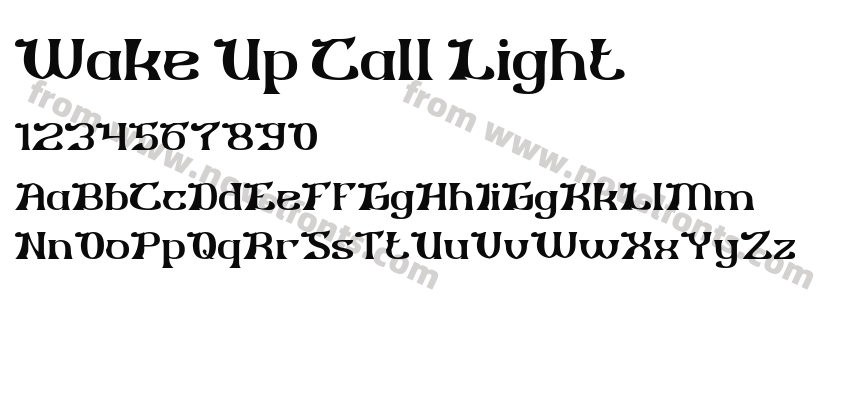 Wake Up Call LightPreview