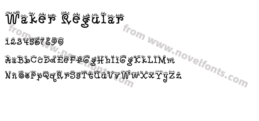 Waker RegularPreview