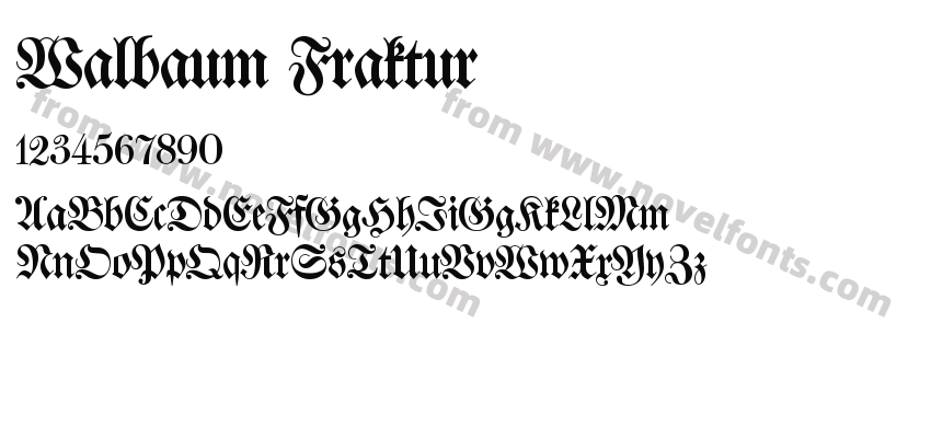 Walbaum FrakturPreview
