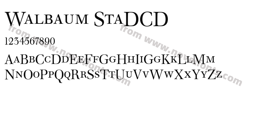 Walbaum StaDCDPreview