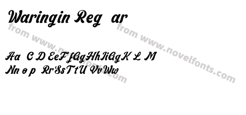 Waringin RegularPreview