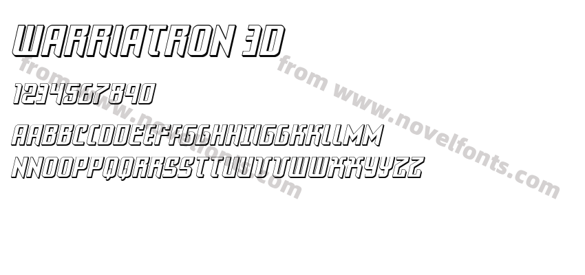Warriatron 3DPreview