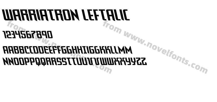 Warriatron LeftalicPreview