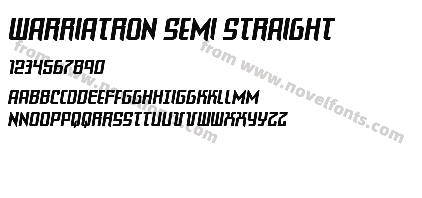 Warriatron Semi StraightPreview