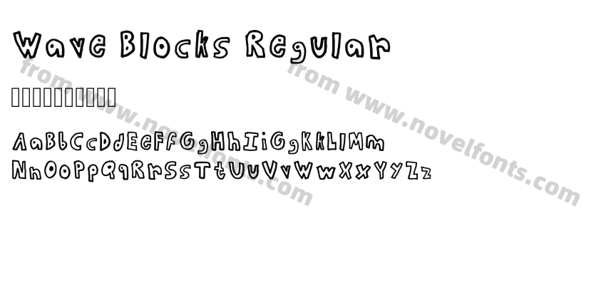 Wave Blocks RegularPreview