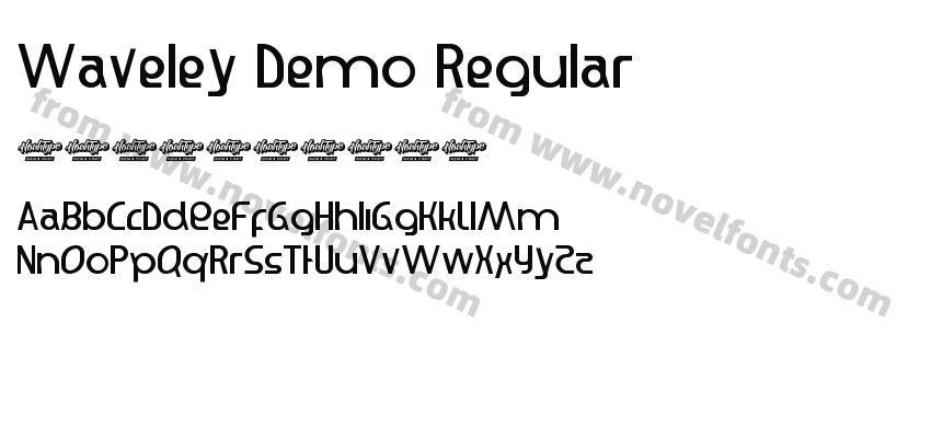 Waveley Demo RegularPreview