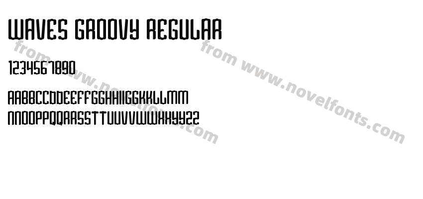 Waves Groovy RegularPreview