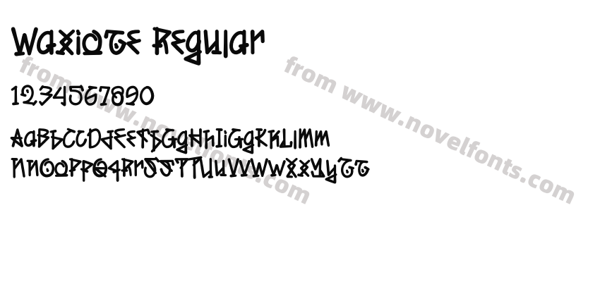 Waxioze RegularPreview